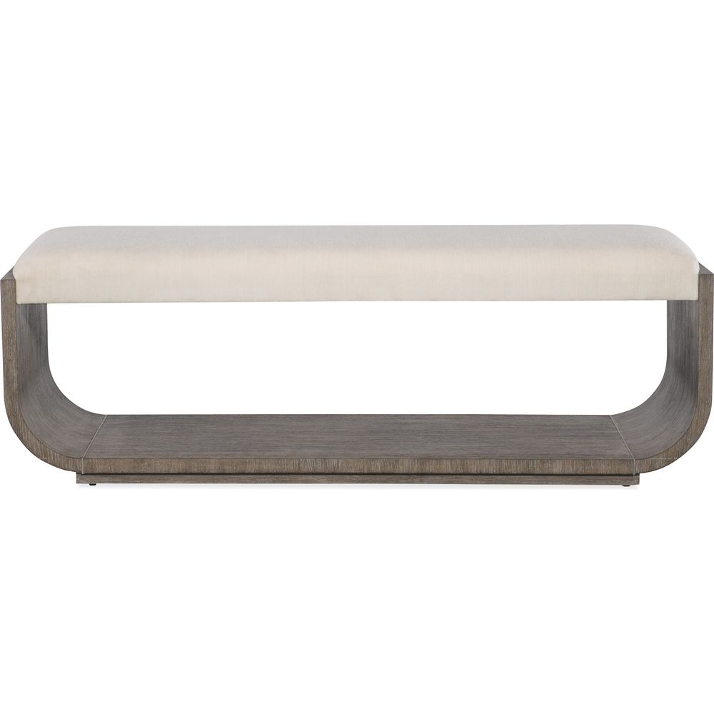 Benches Pulse Bed Bench - Dark Wood
