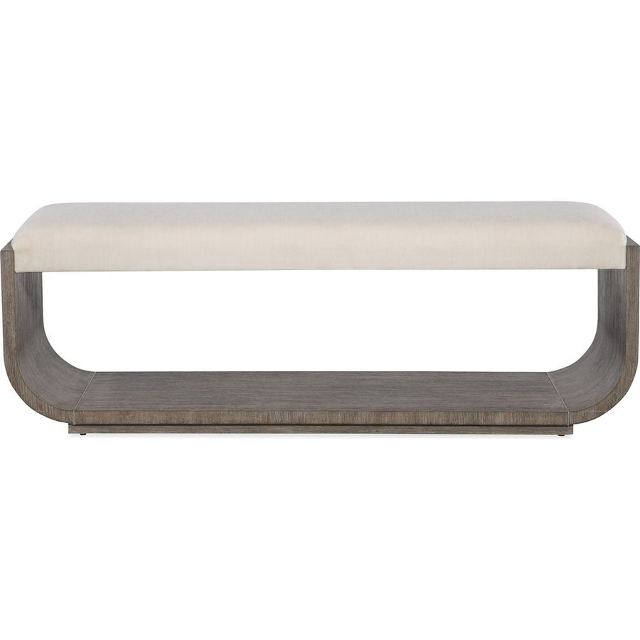 Benches Pulse Bed Bench - Dark Wood