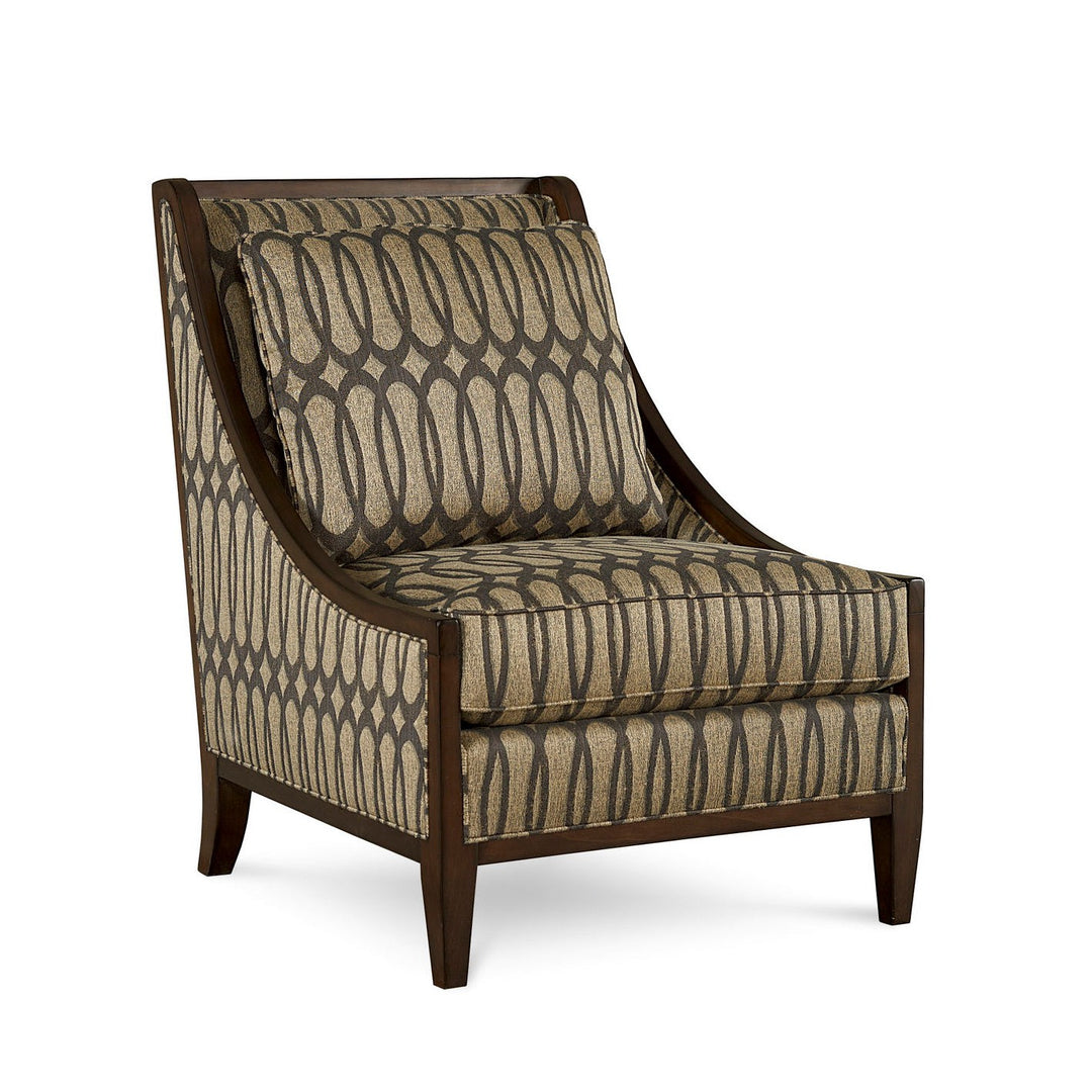 Harper Mineral Accent Chair - Gold, Brown