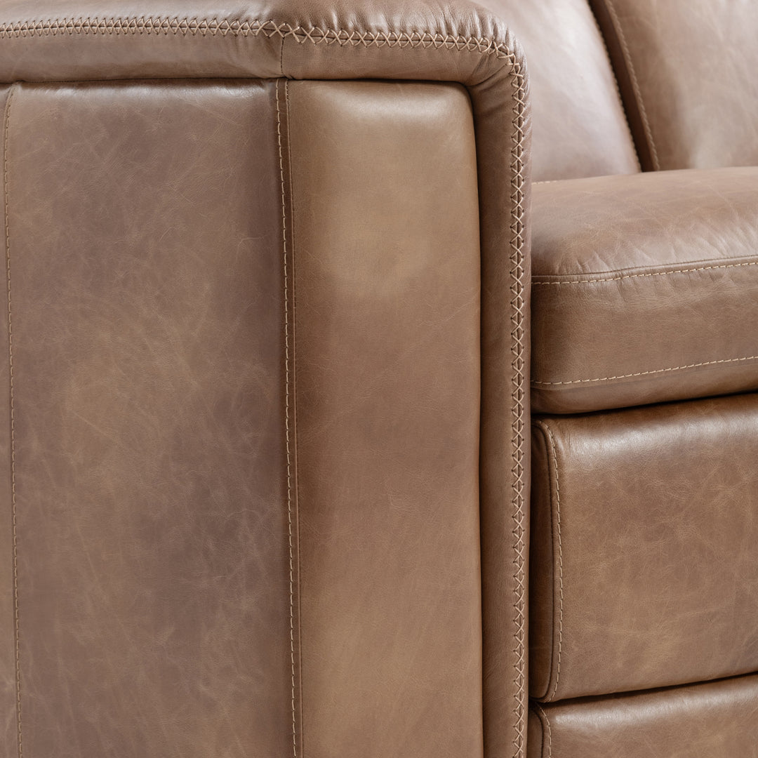 Lioni Leather Power Motion Sofa Recliner