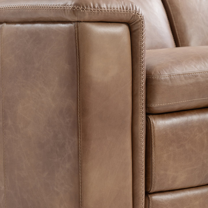 Lioni Leather Power Motion Sofa Recliner