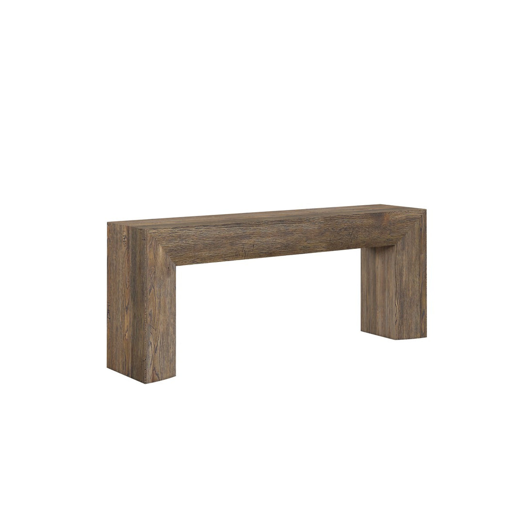 Stockyard Console Table - Brown