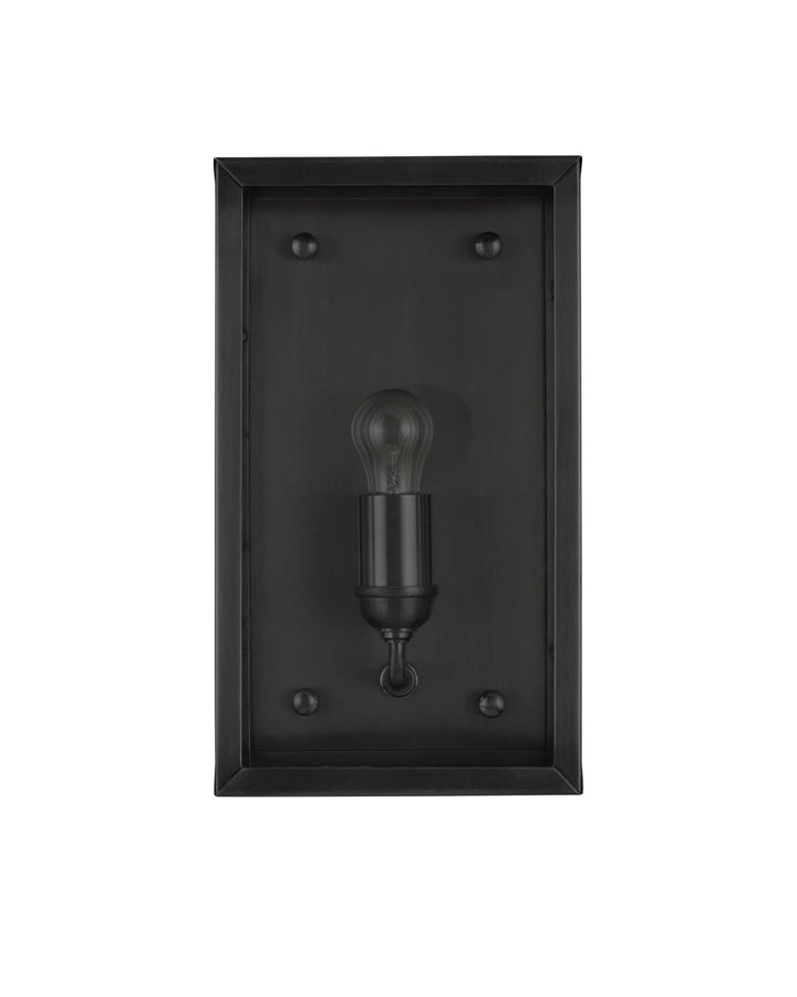 Outdoor Wall Sconces Royster Black Outdoor Wall Sconce