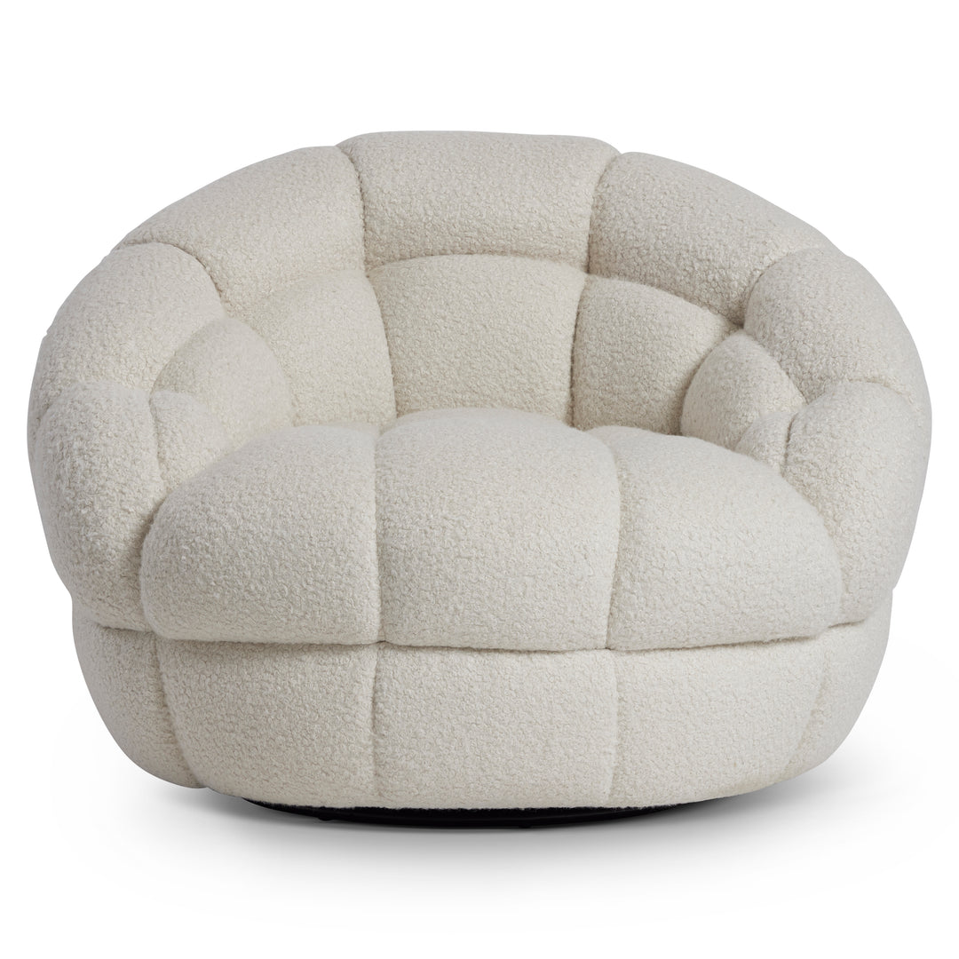 Coco Fabric Swivel Chair