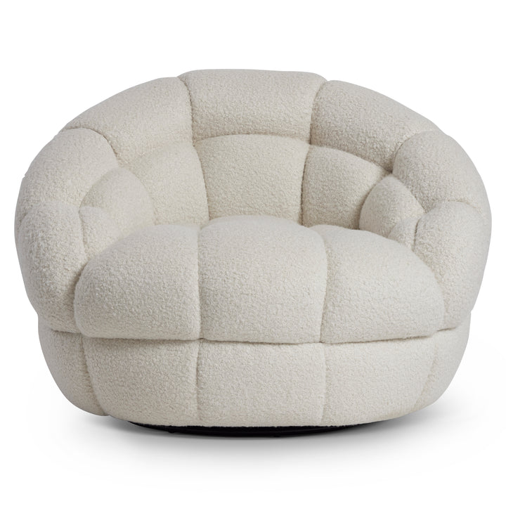Coco Fabric Swivel Chair