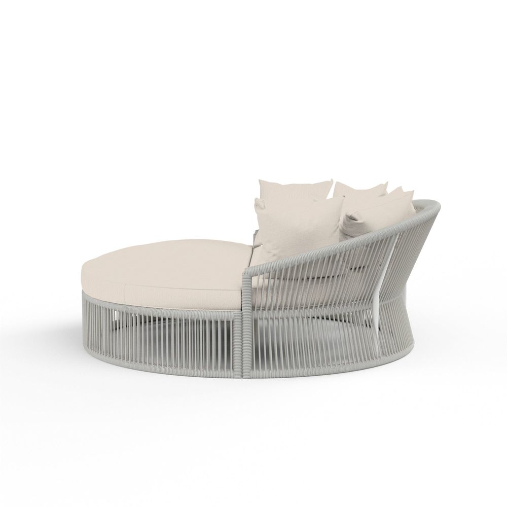 Outdoor Daybeds Miami Daybed in Echo Ash w/ Self Welt
