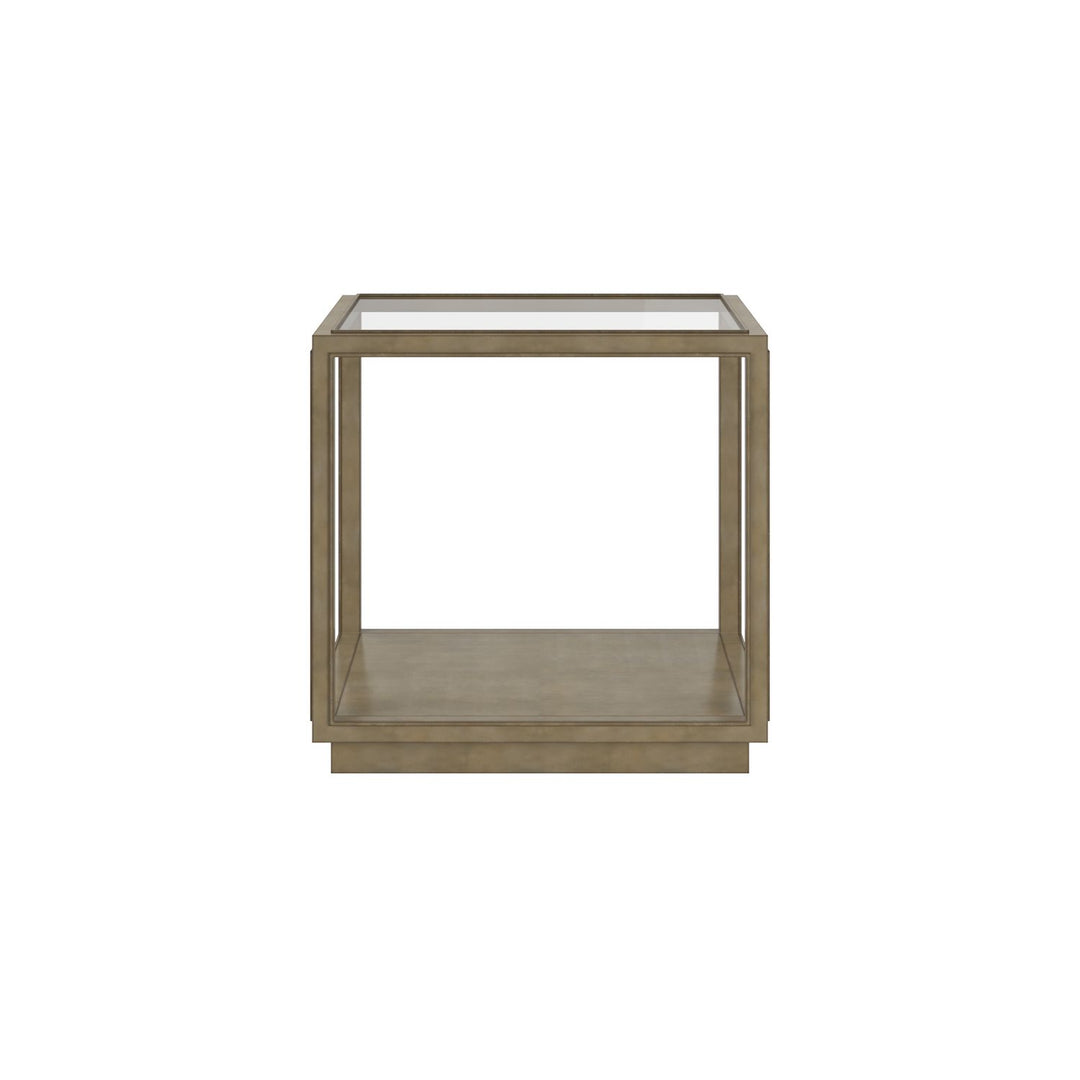 Glaze End Table Quartz