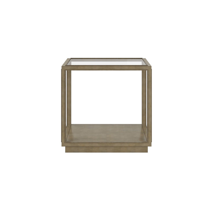 Glaze End Table Quartz