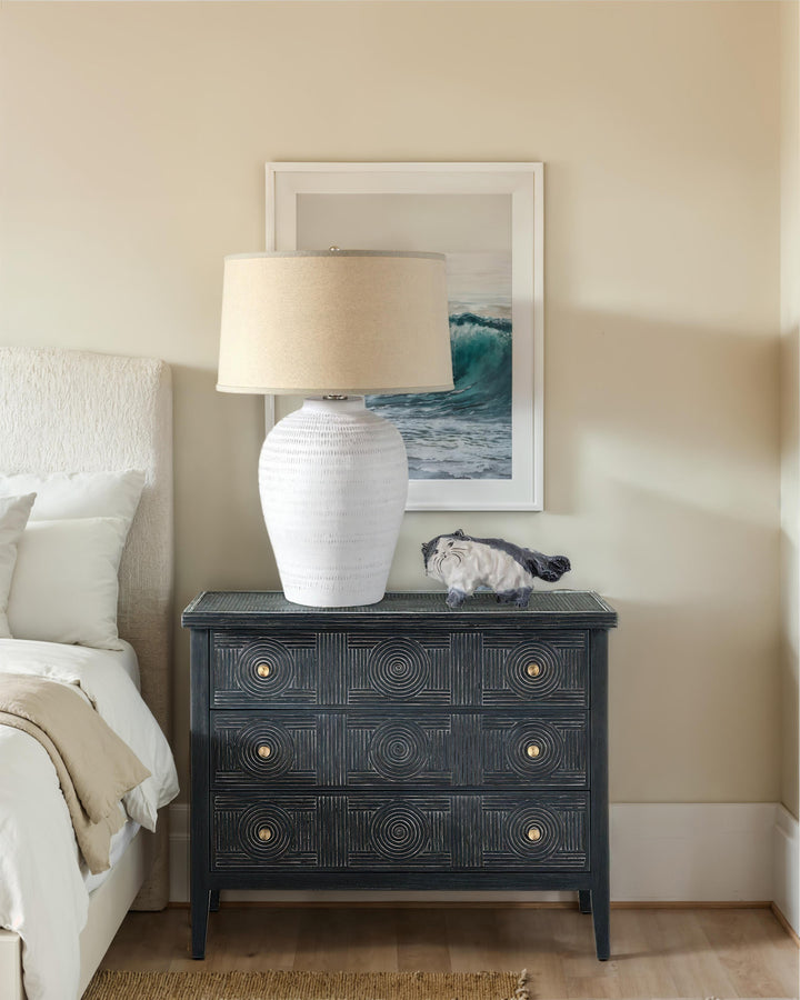 Dashwell White Table Lamp