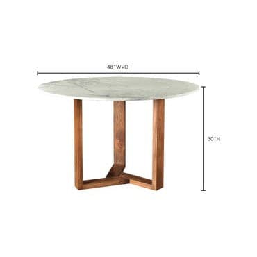 Jinxx Dining Table Brown-Moes-MOE-JD-1009-18-0-Dining Tables-9-France and Son