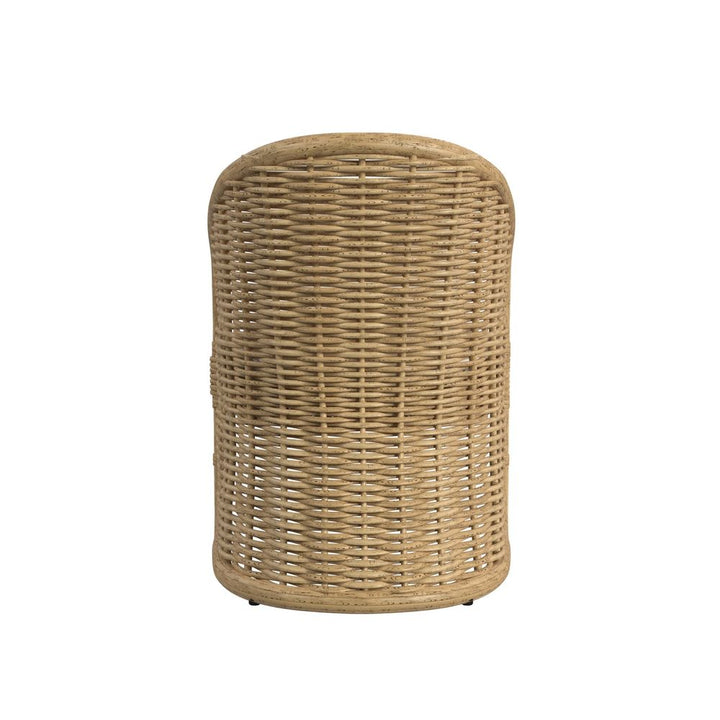 Outdoor Dining Chairs Playa Dining Chair in Soothe Pearl w/ Flange Welt