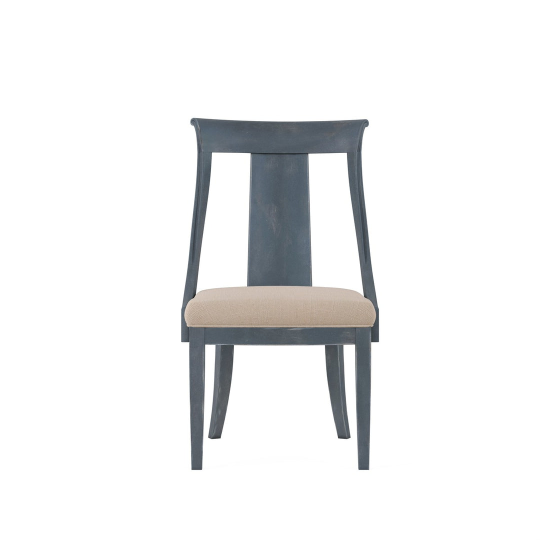 Alcove Side Chair, Slate - Blue