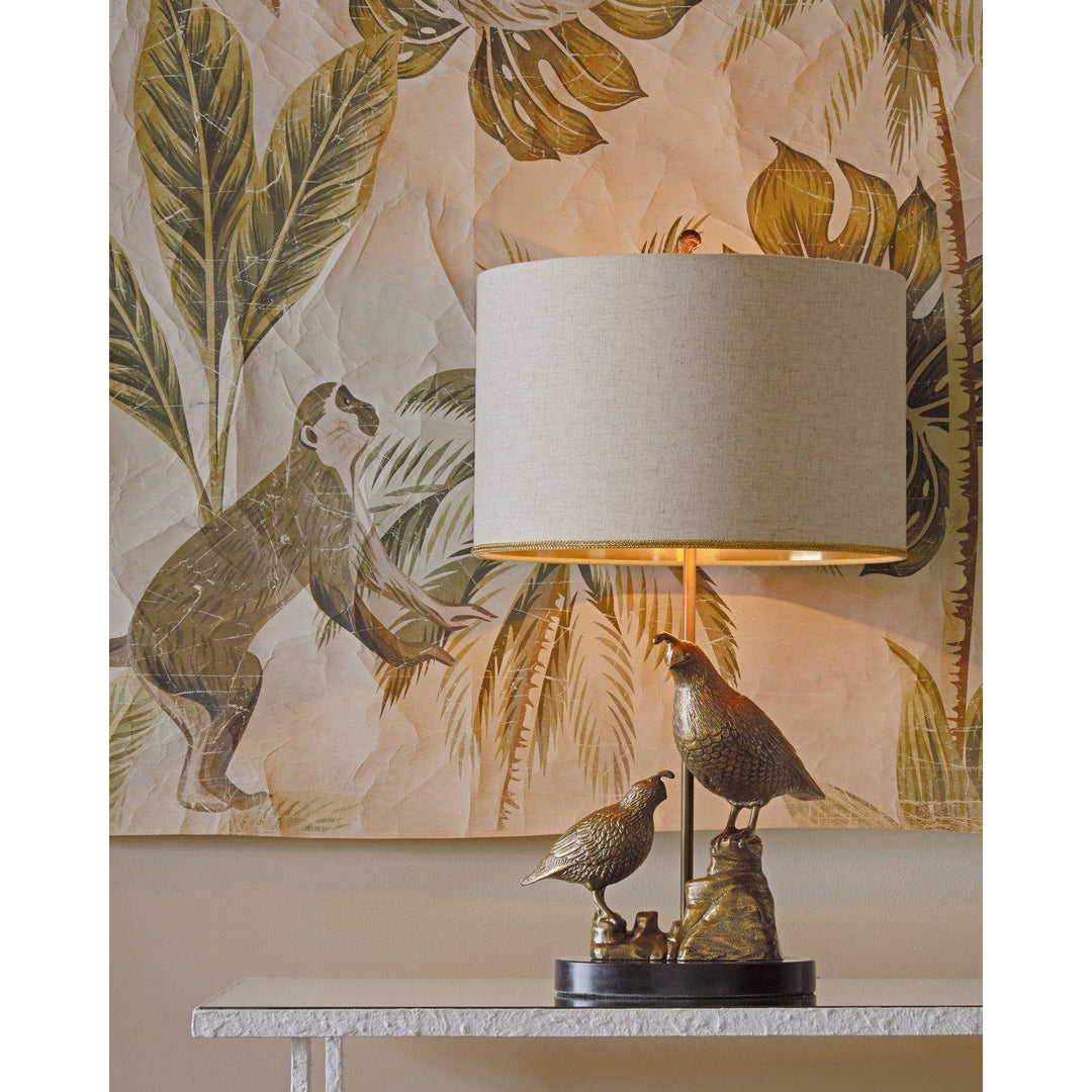 Codorniz Brass Table Lamp