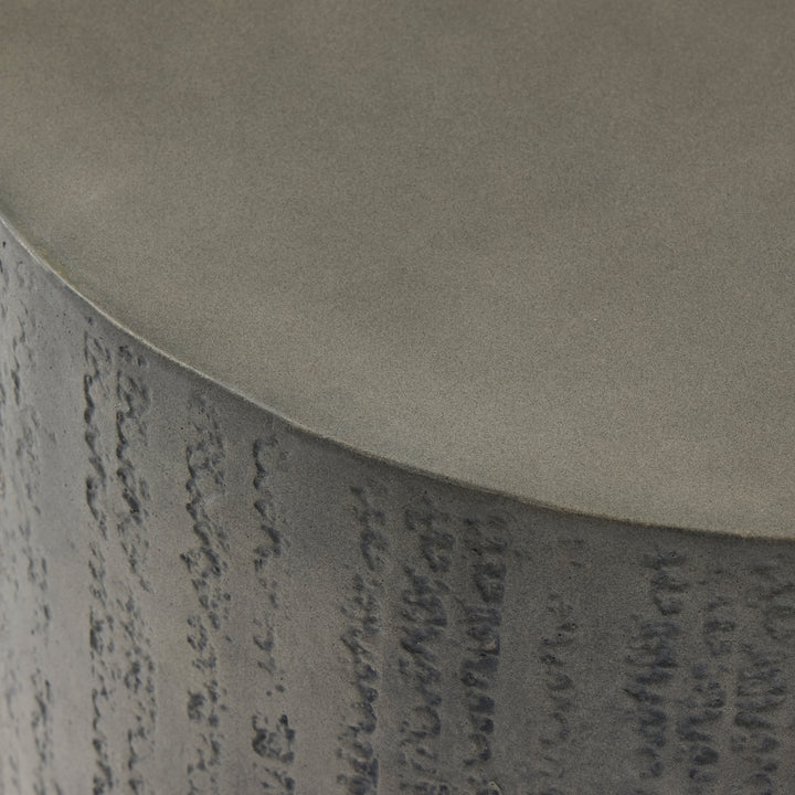 Miramar Drum Outdoor End Table