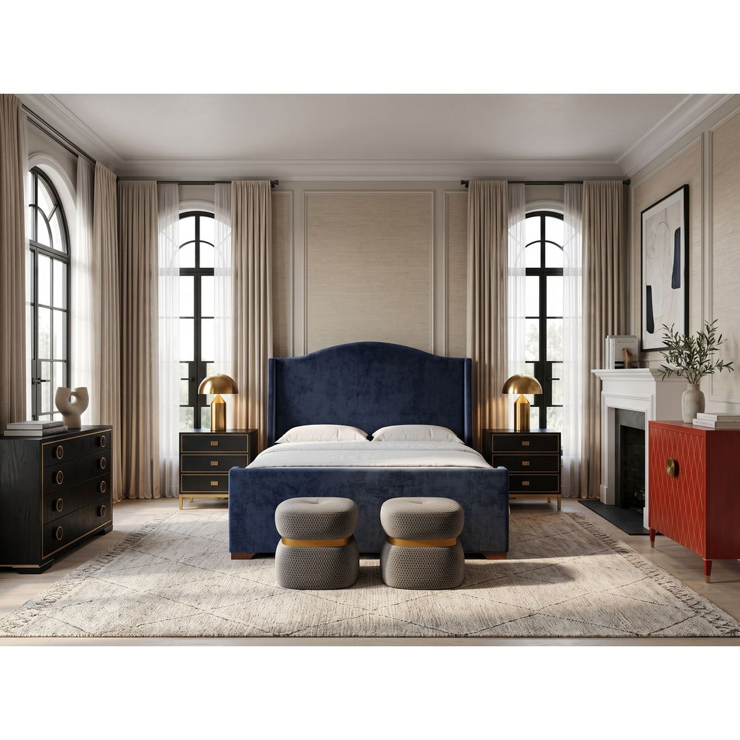 Boulevard Accent Chest — Red