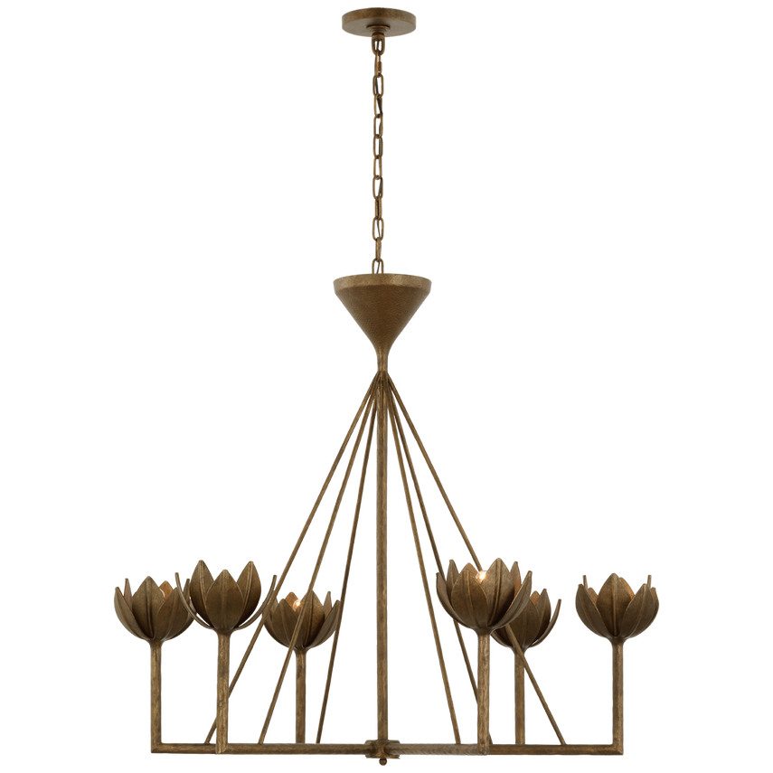 Eduardo Large Low Ceiling Chandelier