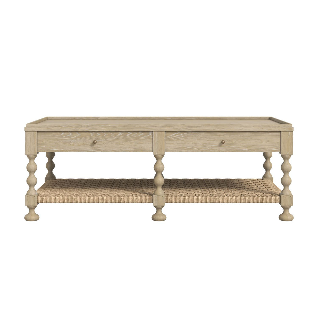 Haven Rectangular Cocktail Table — Sun Oak