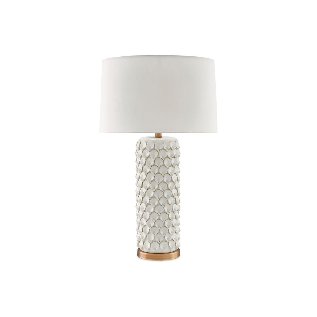 Calla Lily White Table Lamp