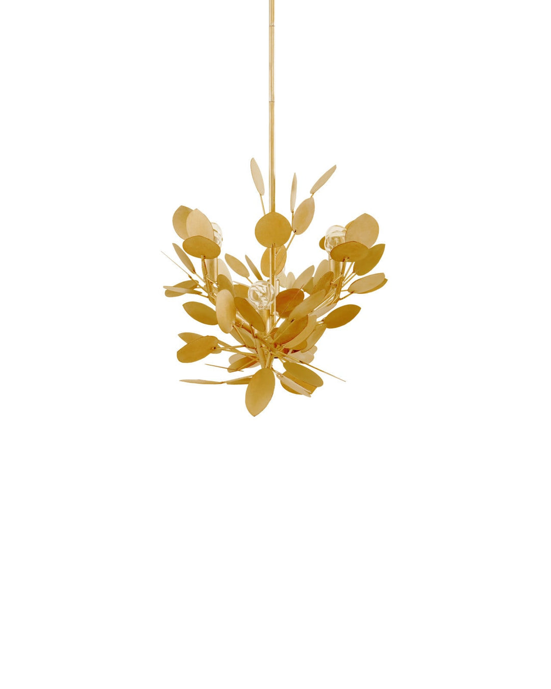 Chandeliers Lunaria Gold Oval Chandelier