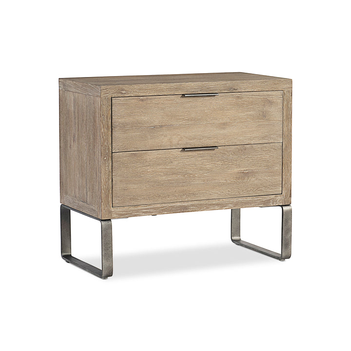 Tribeca Nightstand with Sled Base