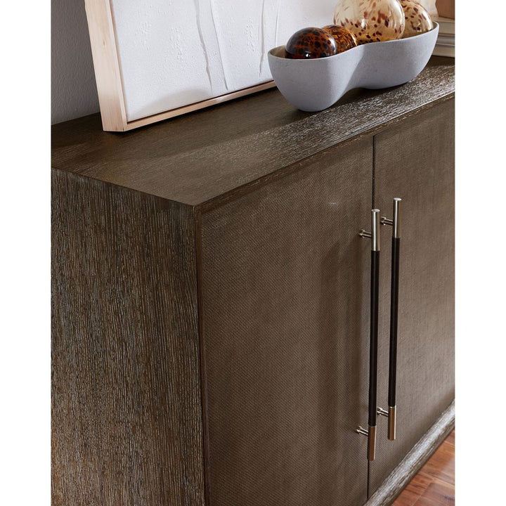 Modern Mood Entertainment Console - Dark Wood