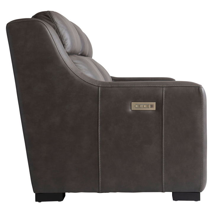 Germain Leather Power Motion Sofa Recliner