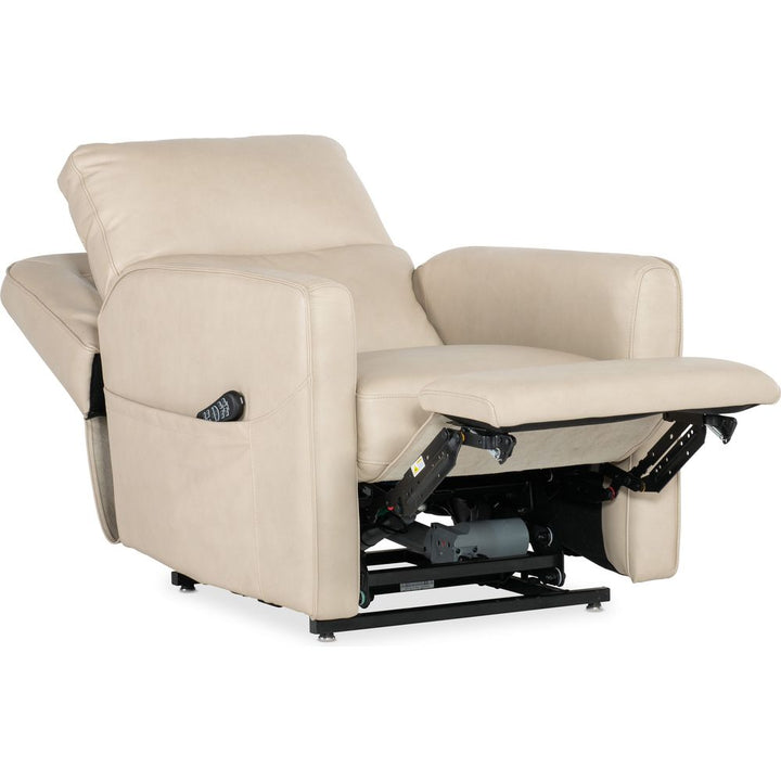 Lounge Chairs: Recliners Flynn Power Recliner w/ Power Headrest, Lumbar, and Lift - Beige