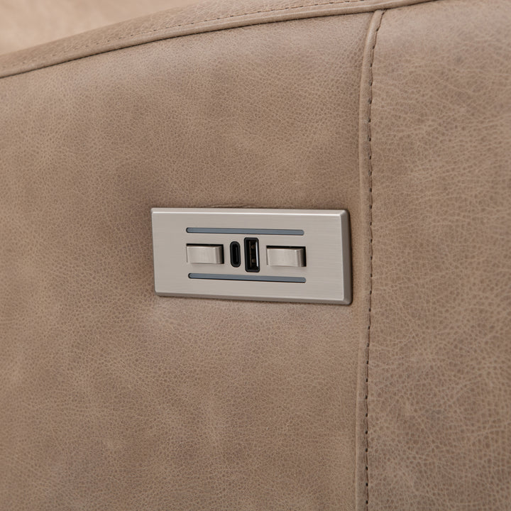 Ventura Leather Power Motion Chair