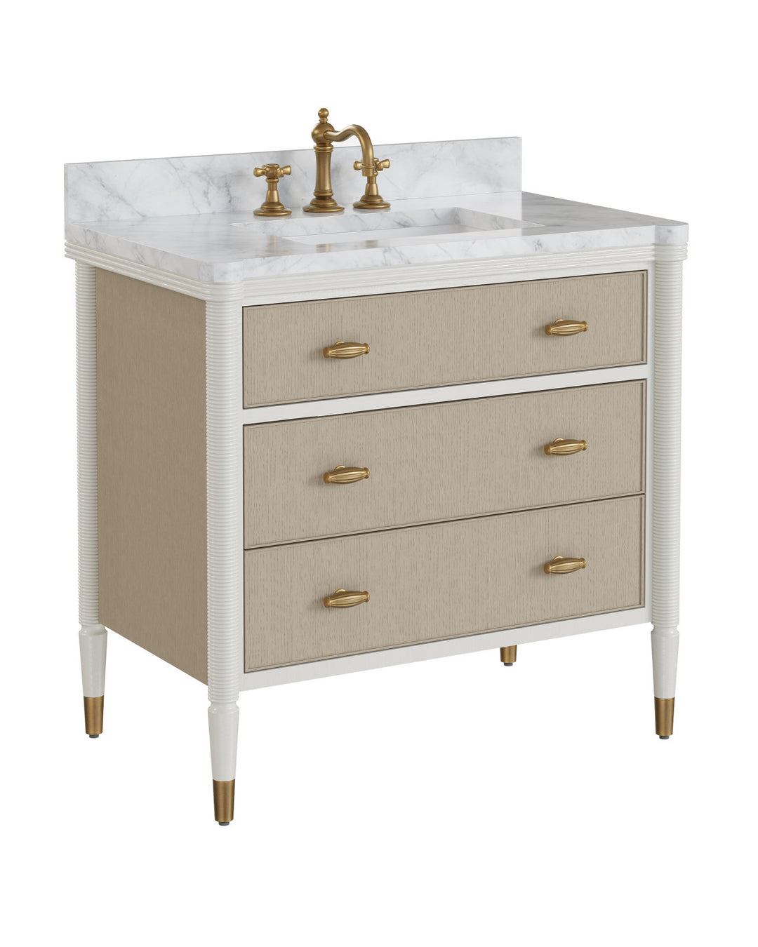 Aster 36" Vanity with Rectangular Undermount Sink