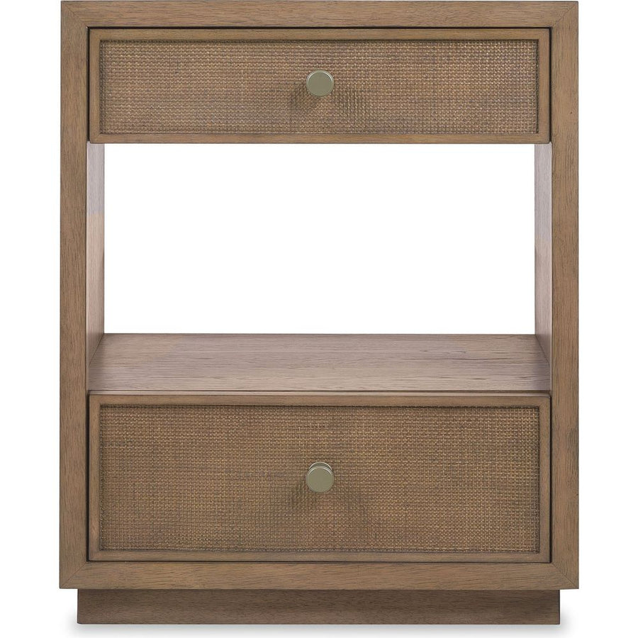 Nightstands Sonnet Two-Drawer Nightstand - Medium Wood