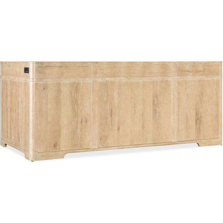 Solace Executive Desk - Light Wood