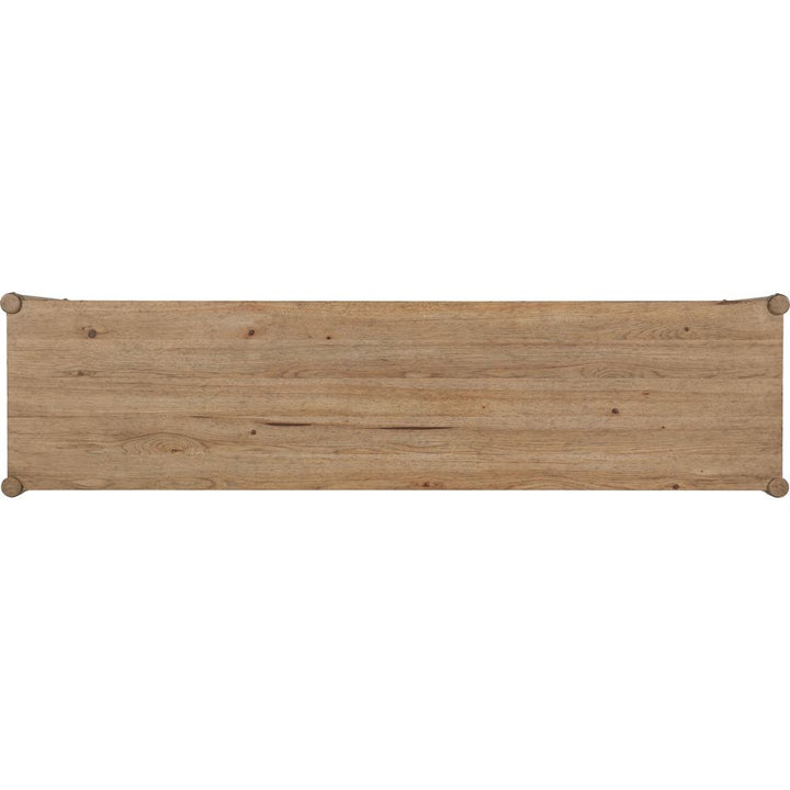 Vineyard Row Entertainment Credenza - Light Wood