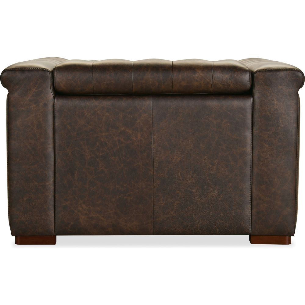 Savion Deux Power Recliner with Power Headrest - Brown