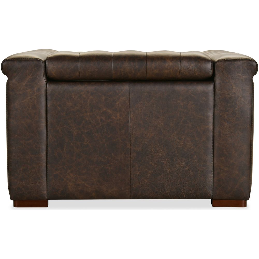 Vanguard Deux Power Recliner with Power Headrest - Brown