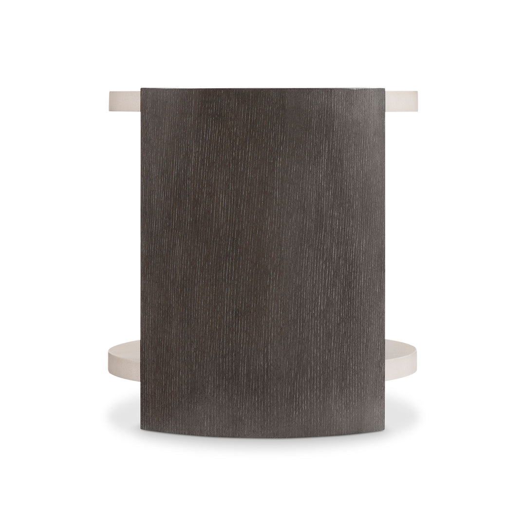 Prado Side Table in Porcini Finish