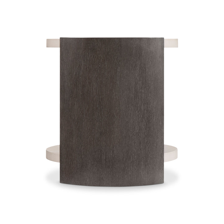 Prado Side Table in Porcini Finish