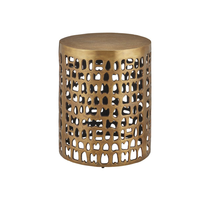 Alvar Gold Accent Table