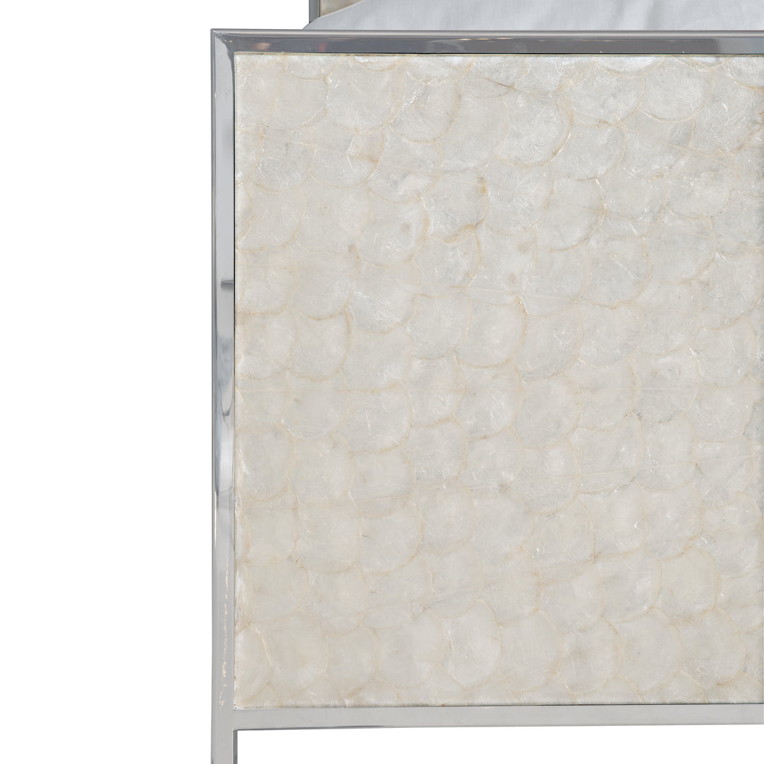 Helios King Capiz Shell Panel Bed
