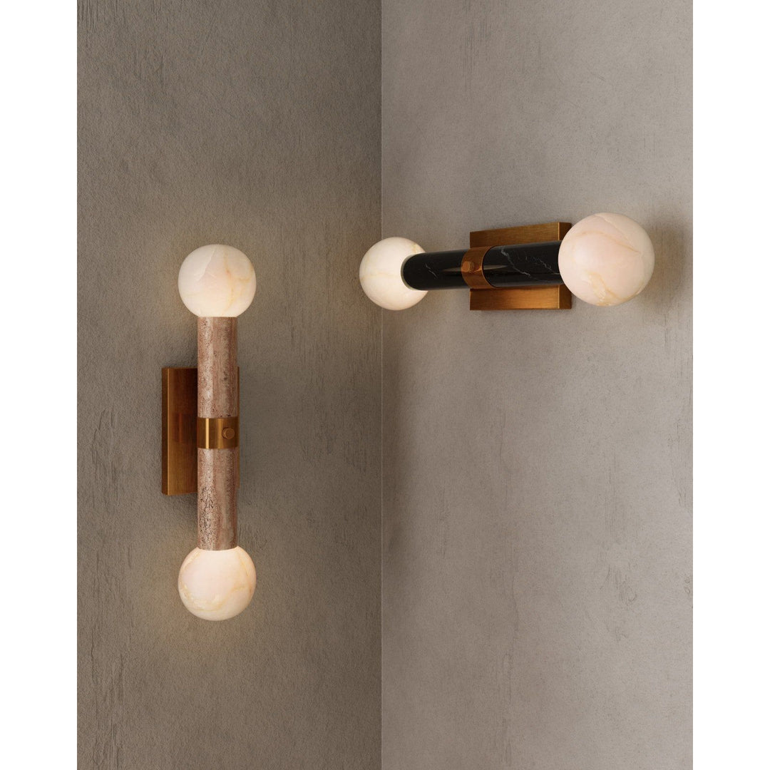 Beatrix Black Bath Wall Sconce