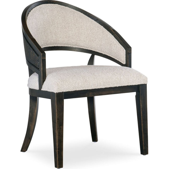 Dining Chairs Retreat Cane Barrel Back Chair - Dark Wood