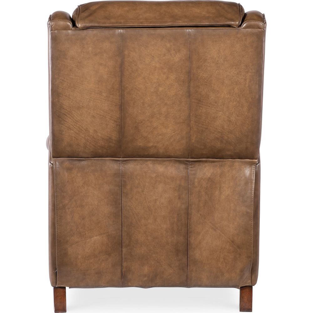 Carrington Power Recliner w/Power Headrest - Brown