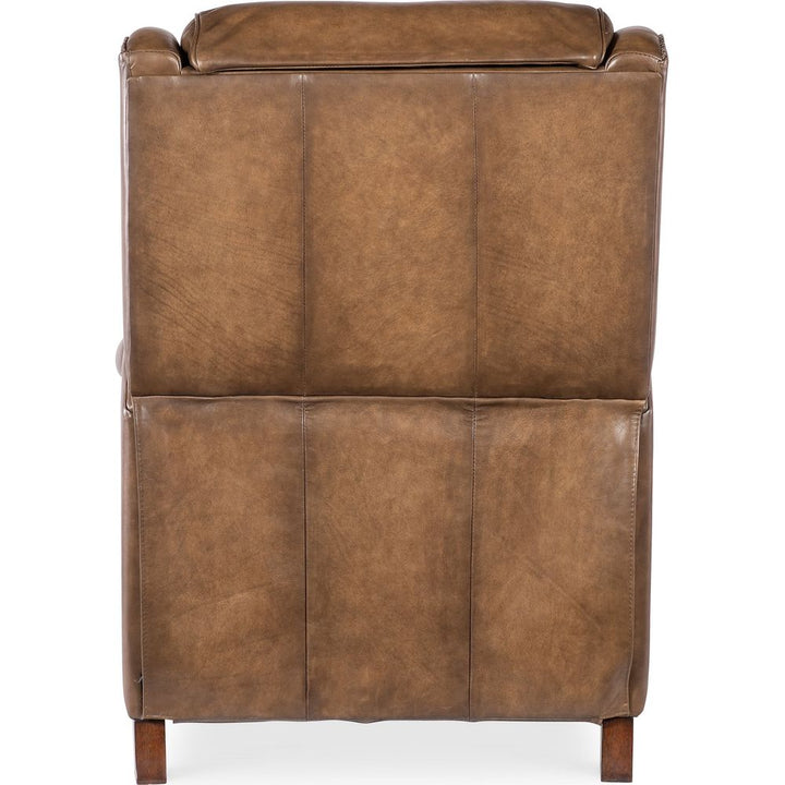 Carrington Power Recliner w/Power Headrest - Brown