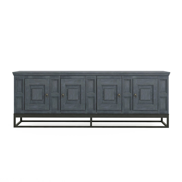 Alcove Entertainment Console - Blue