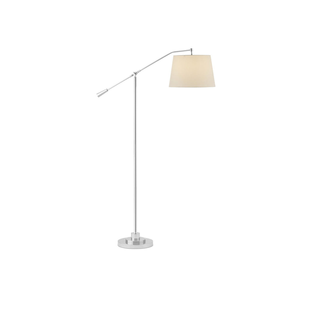 Maxstoke Nickel Floor Lamp