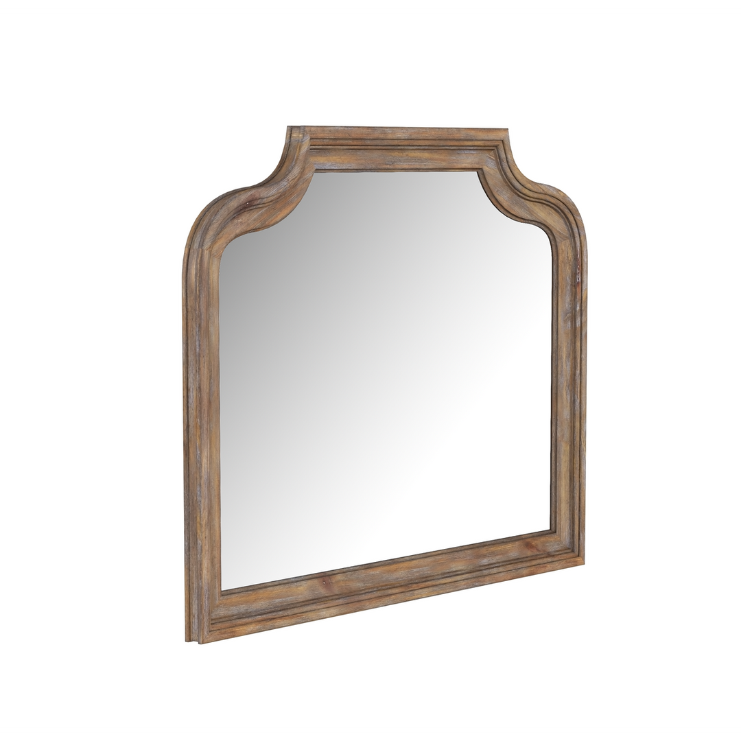 Architrave Mirror - Brown