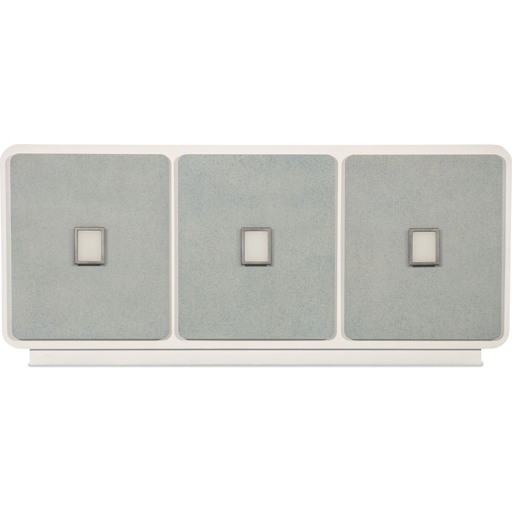 Sideboards & Credenzas Melange Atlantis Entertainment Credenza - Whites/Creams/Beiges