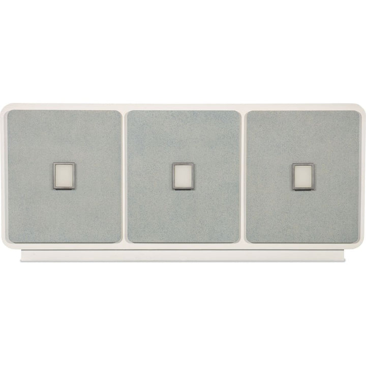 Sideboards & Credenzas Melange Atlantis Entertainment Credenza - Whites/Creams/Beiges
