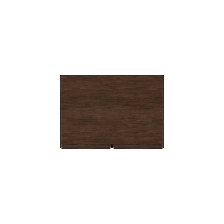 Verge Door Nightstand — Handcrafted Walnut