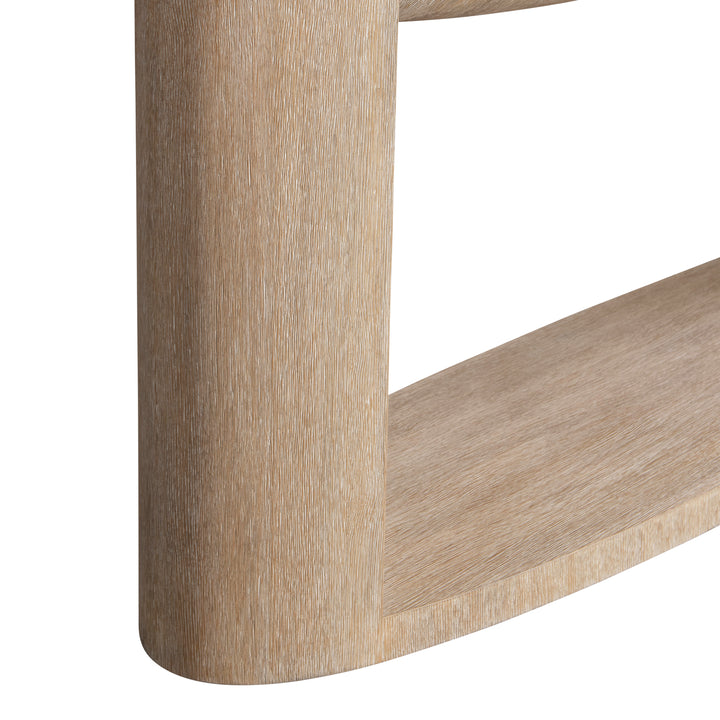 Loggia Oval Console Table