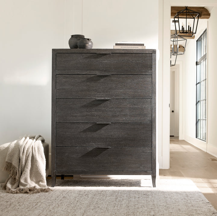 Tribeca Tall Drawer Chest - Tadon Finish